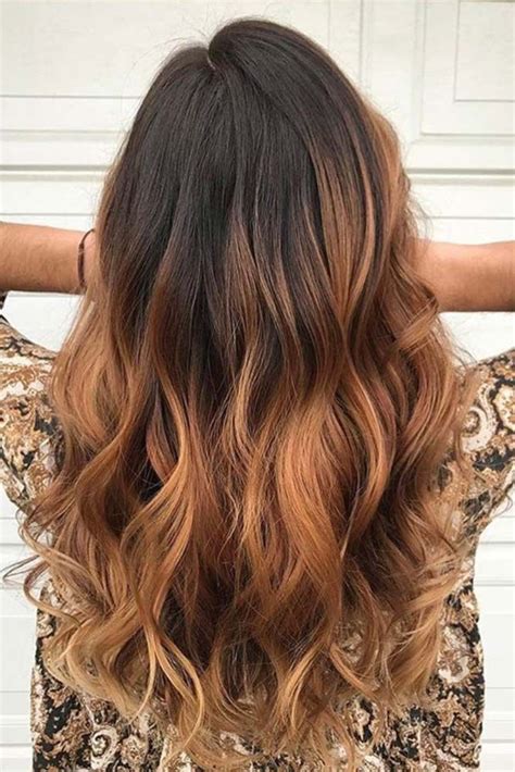 brown hair to ombre|ombre hair brunette to caramel.